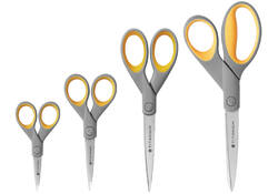 Kantoorschaar Westcott 180mm met softgrip titanium