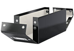 CD opbergdoos Leitz Wow Click & Store 143x136x352mm zwart
