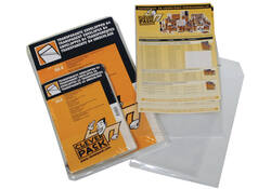 Envelop CleverPack akte A4 220x300mm zelfklevend transparant pak à 50 stuks