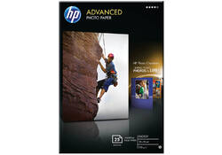 Inkjetpapier HP Q8691A 10x15cm photo glossy 250gr 25vel