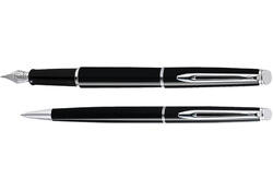 Balpen Waterman Hémisphère black lacquer CT medium