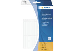 Etiket HERMA 2530 6x50mm wit 1248 stuks