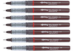 Fineliner rOtring Tikky Graphic 0.1mm