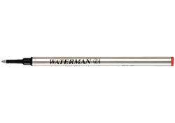 Rollerpenvulling Waterman fijn zwart blister à 1 stuk