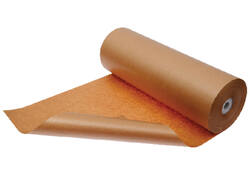 Inpakpapier Kraft gestreept 70gr 100cmx100m op rol