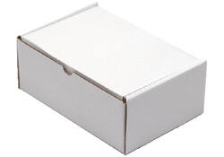 Postpakket CleverPack golfkarton 220x160x90mm wit pak à 5 stuks