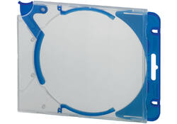 Cd opbergmap Quickflip compleet blauw 5stuks