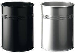 Papierbak Durable 3300-23 15liter 30mm perforatie zilver