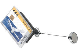 Veiligheidspashouder Durable 8307 met afrolmechanisme antr