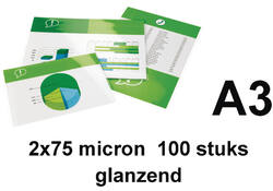 Lamineerhoes Quantore A3 2x75micron 100stuks