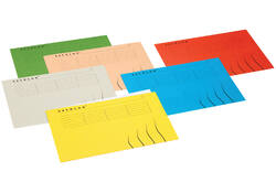 Vouwmap Secolor A4 gelijk 225gr chamois