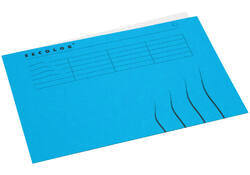 Vouwmap Secolor A4 gelijk 225gr blauw