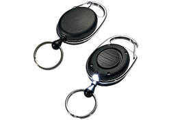 Afrolmechanisme Durable 8198 met ring+lampje 80cm zwart