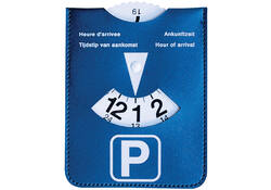 Parkeerschijf blauw