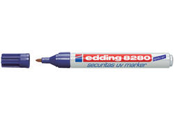 Viltstift edding 8280 onzichtbaar rond 1.5-3mm UV