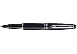 Rollerpen Waterman Expert black lacquer CT fijn