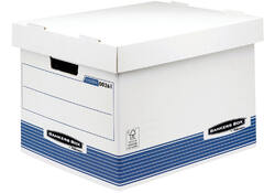 Archiefdoos Bankers Box System standaard wit blauw