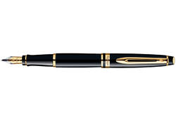 Vulpen Waterman Expert black lacquer GT fijn