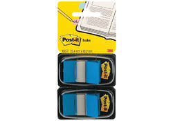 Indextabs Post-it 680 25.4x43.2mm duopack blauw 2x 50 tabs
