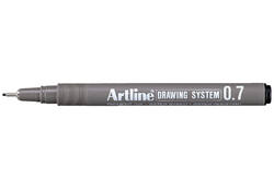 Fineliner Artline technisch technisch 0.7mm zwart