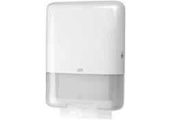 Handdoekdispenser Tork H3 Elevation C-vouw en Z-vouw wit 553000