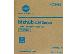 Tonercartridge Minolta Bizhub C35 blauw