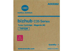 Tonercartridge Minolta Bizhub C35 rood