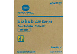 Tonercartridge Minolta Bizhub C35 geel