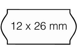 Prijsetiket 12x26mm Sato Samark permanent wit