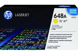 Tonercartridge HP CE262A 648A geel