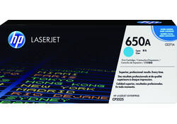 Tonercartridge HP CE271A 650A blauw