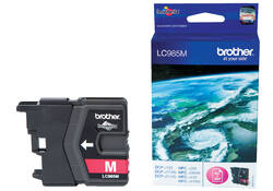 Inktcartridge Brother LC-985M rood