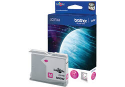 Inktcartridge Brother LC-970M rood