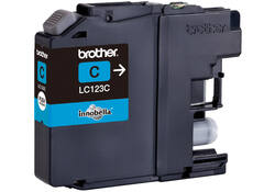 Inktcartridge Brother LC-123C blauw