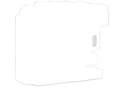 Inktcartridge Brother LC-123M rood