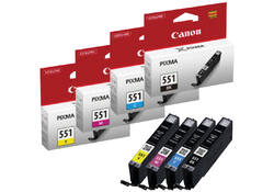 Inktcartridge Canon CLI-551grijs