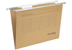 Hangmap Djois Economy recycled folio V-bodem bruin
