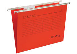Hangmap Djois Alzicht A4 frontaal recycled V-bodem rood