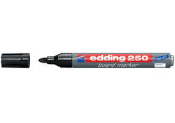 Viltstift edding 250 whiteboard rond 1.5-3mm zwart