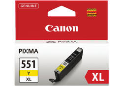 Inktcartridge Canon CLI-551XL geel