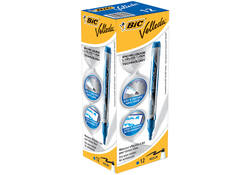 Viltstift Bic Velleda liquid whiteboard rond medium blauw