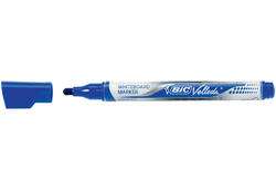 Viltstift Bic Velleda liquid whiteboard rond medium blauw