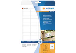 Etiket HERMA Power 10902 45.7x21.2mm wit 1200stuks