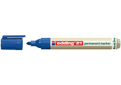 Viltstift edding 21 Ecoline rond blauw 1.5-3mm