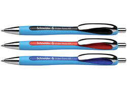 Balpen Schneider Slider Rave extra breed donkerblauw