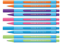 Balpen Schneider Slider Edge extra breed oranje
