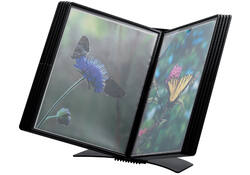 Bureaustandaard Djois Flex-O-Frame Premium A4 10-tassen zwart