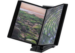 Infomanager Djois Flex-O-Frame basis met 10-tassen antraciet/zwart