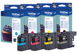 Inktcartridge Brother LC-123C blauw