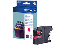 Inktcartridge Brother LC-123M rood
